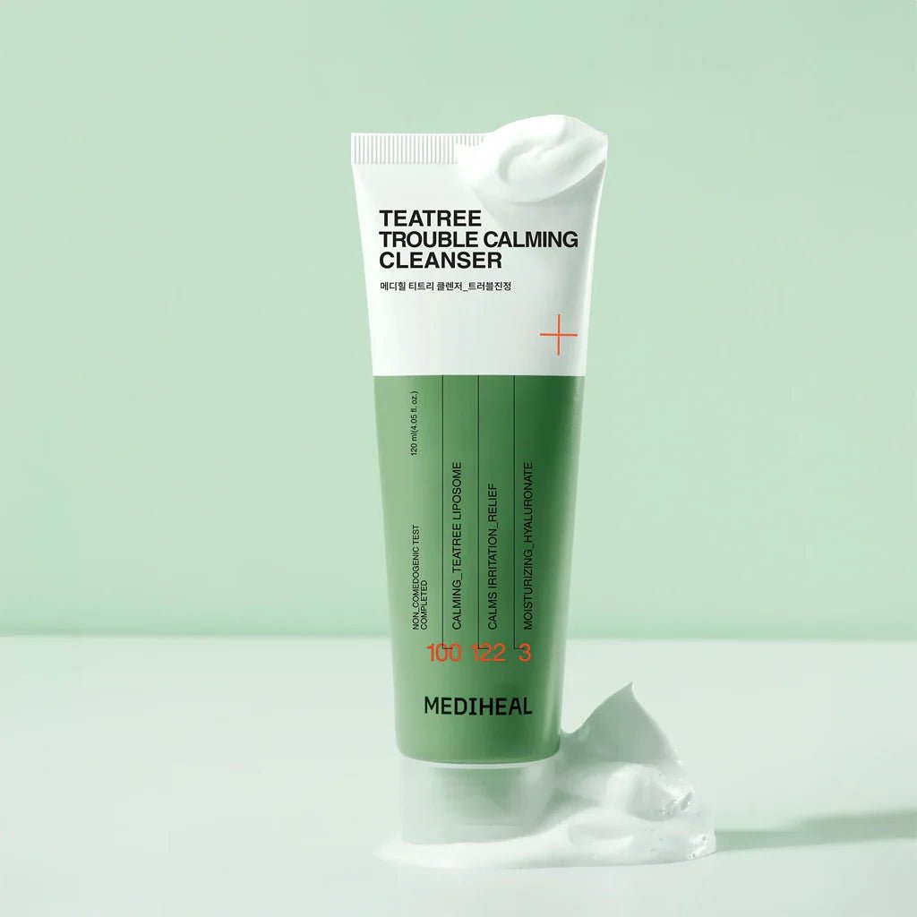 MEDIHEAL Teatree Trouble Calming Cleanser 120ml by Mediheal – Facial Cleanser
