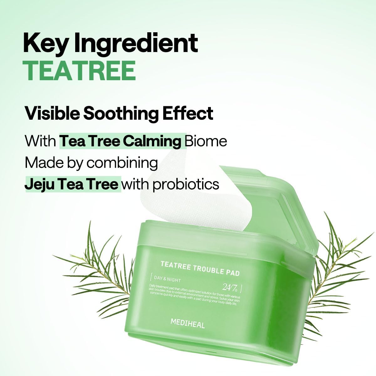 Mediheal Teatree Trouble Pad Zipper Pouch 14pcs by Mediheal – Toner Pads