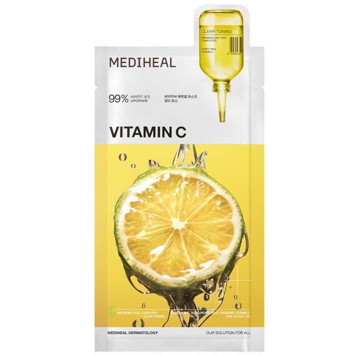 MEDIHEAL Vitamin C Essential Mask (10pcs) by Mediheal – Sheet Mask