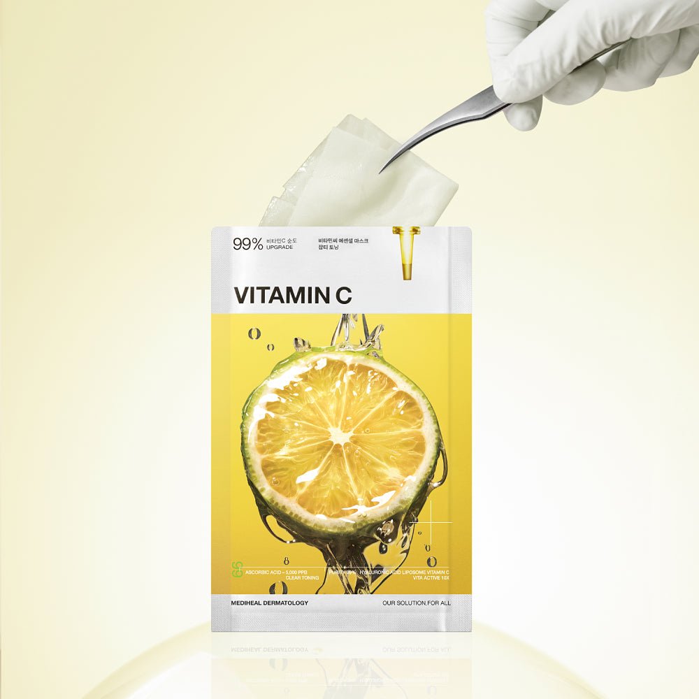 MEDIHEAL Vitamin C Essential Mask (10pcs) by Mediheal – Sheet Mask