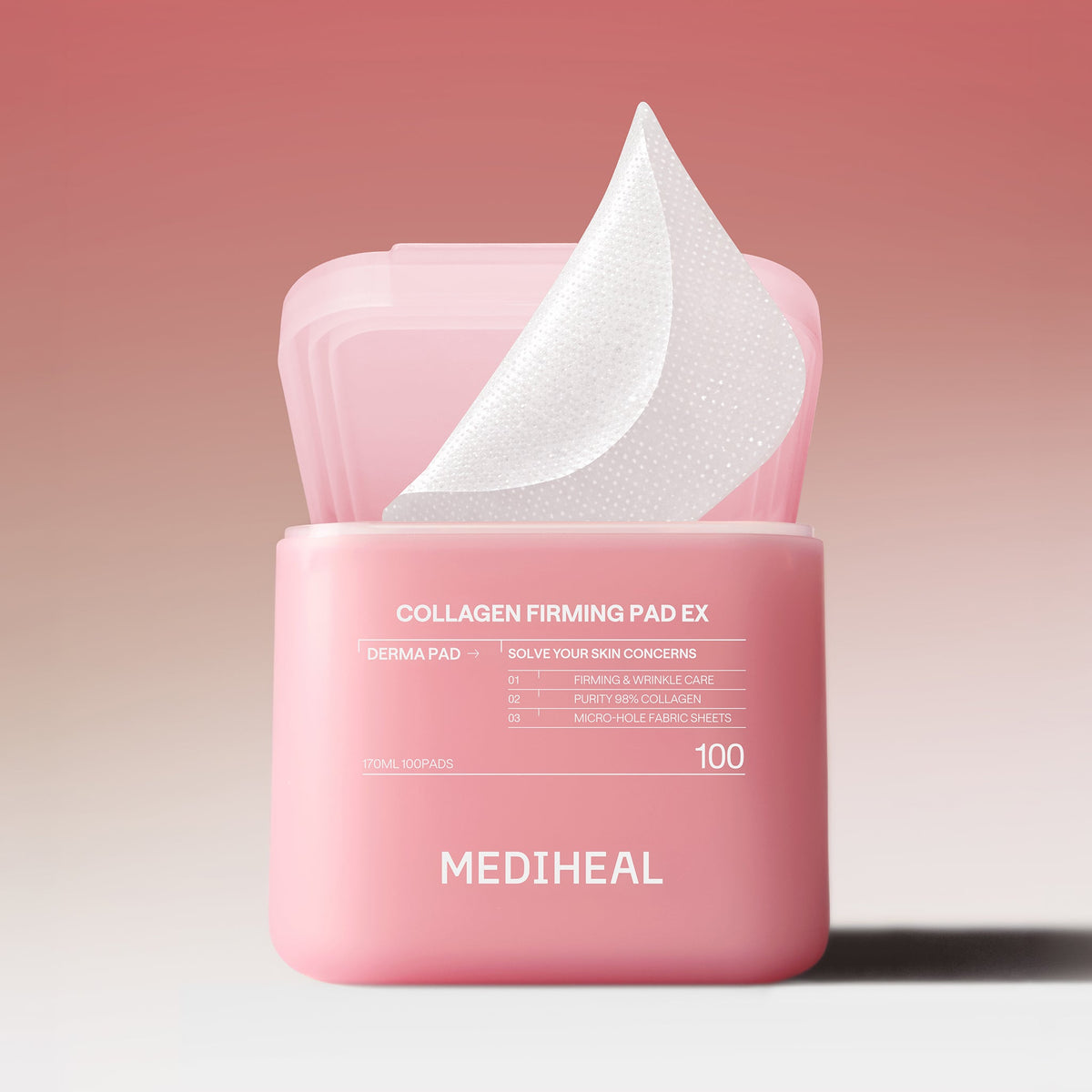 1+1 Value Sets – MEDIHEAL Collagen Ampoule Pad 100pcs