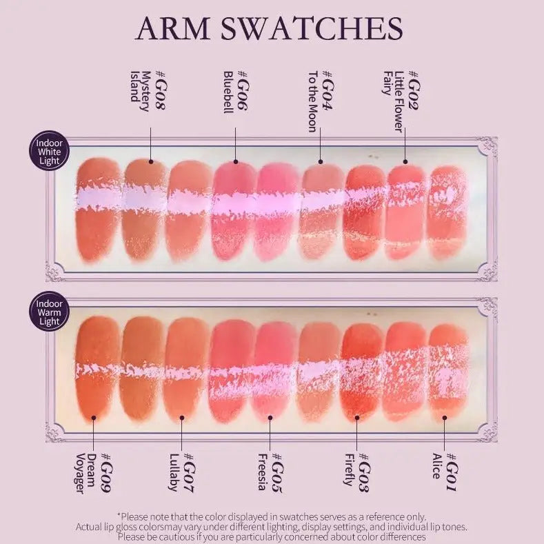 Flower Knows Midsummer Fairytales Collection Coating Lip Lacquer (9 Colors) by Flower Knows – Lip Gloss