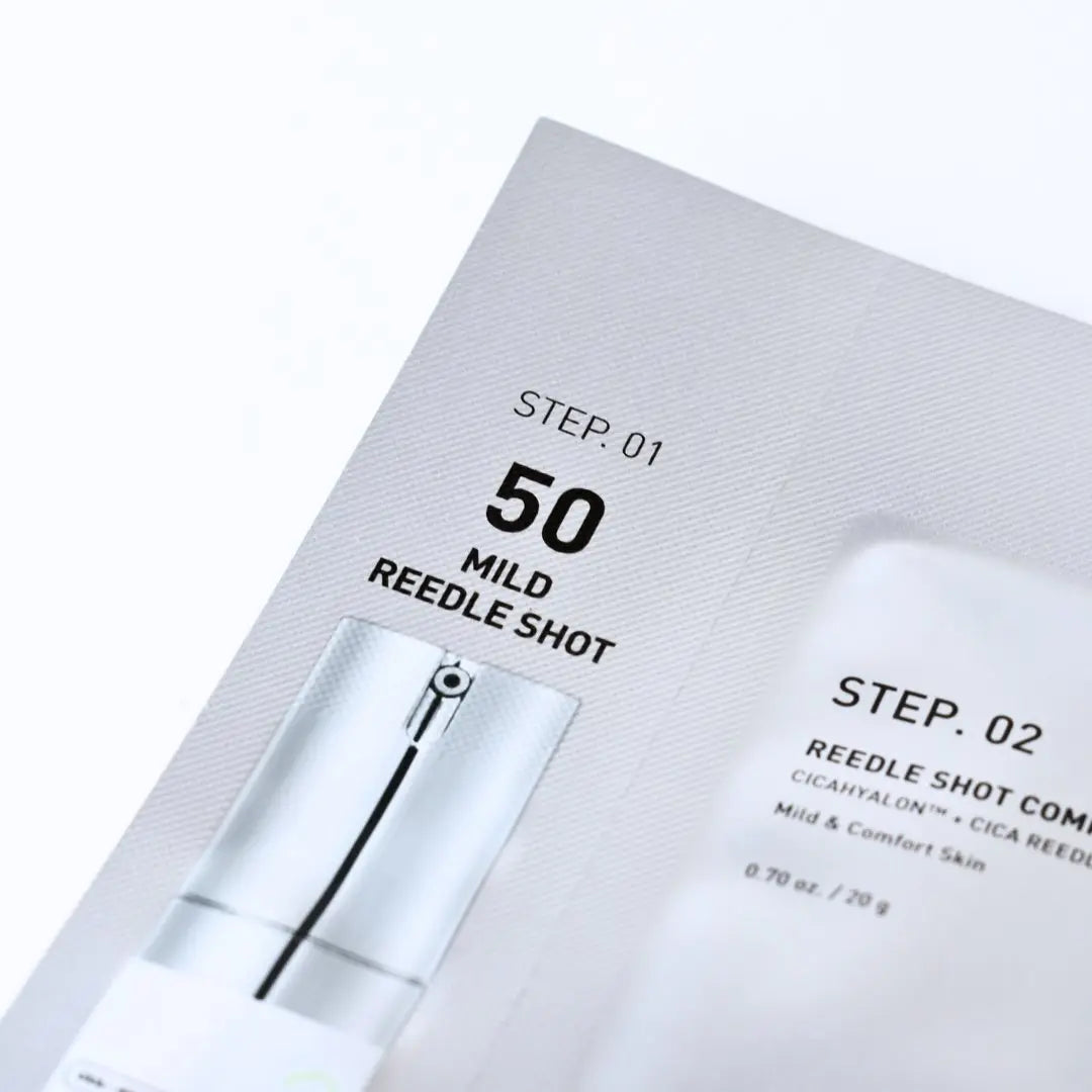VT Cosmetics Mild Reedle Shot 50 2 - Step Mask 1pc by VT Cosmetics – Sheet Mask