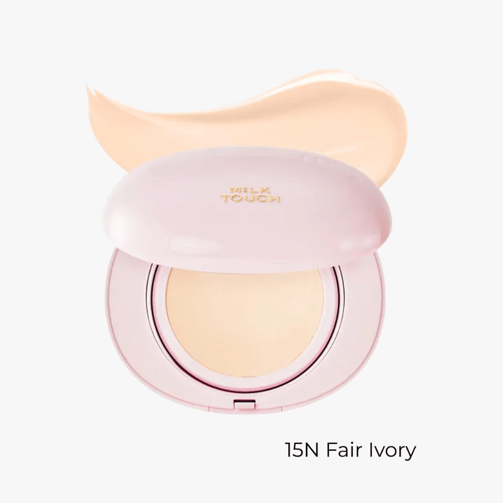 MilkTouch All-day Skin Fit Milky Glow Cushion (5 Colors) by MilkTouch – Foundation & Cushion