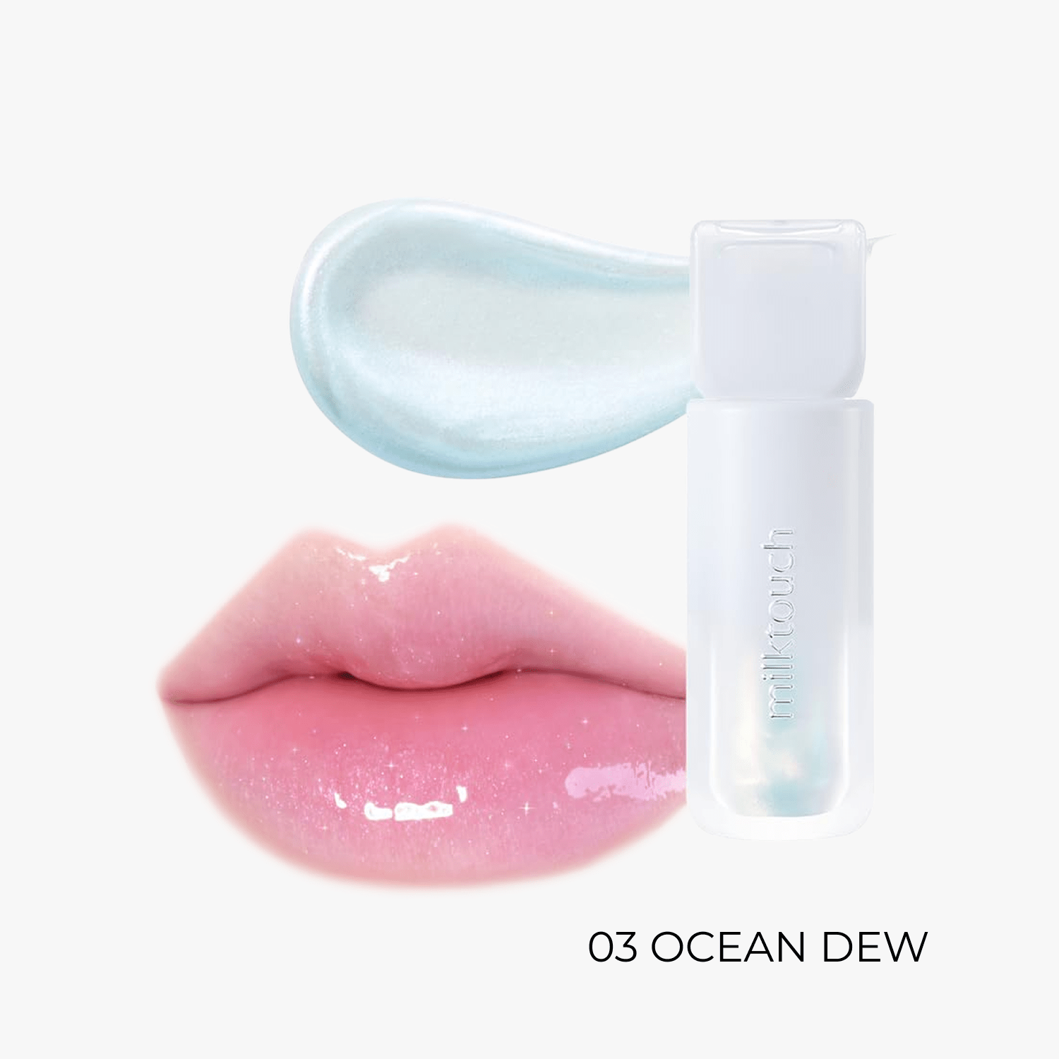 MilkTouch Dew Stain Sheer Aurora Gloss 3 Colors by MilkTouch – Lip Gloss