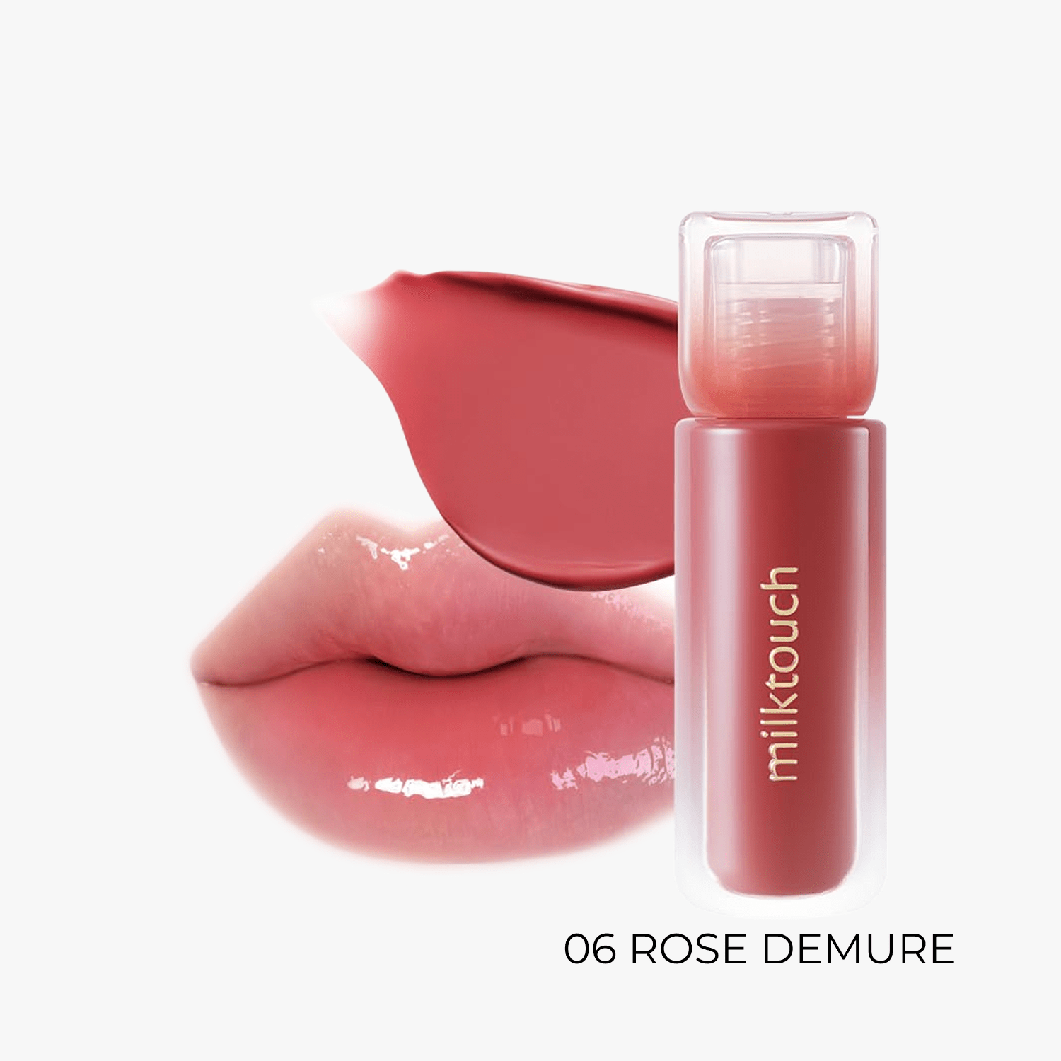 MilkTouch Dew Stain Sheer Lip Gloss 6 Colors by MilkTouch – Lip Gloss
