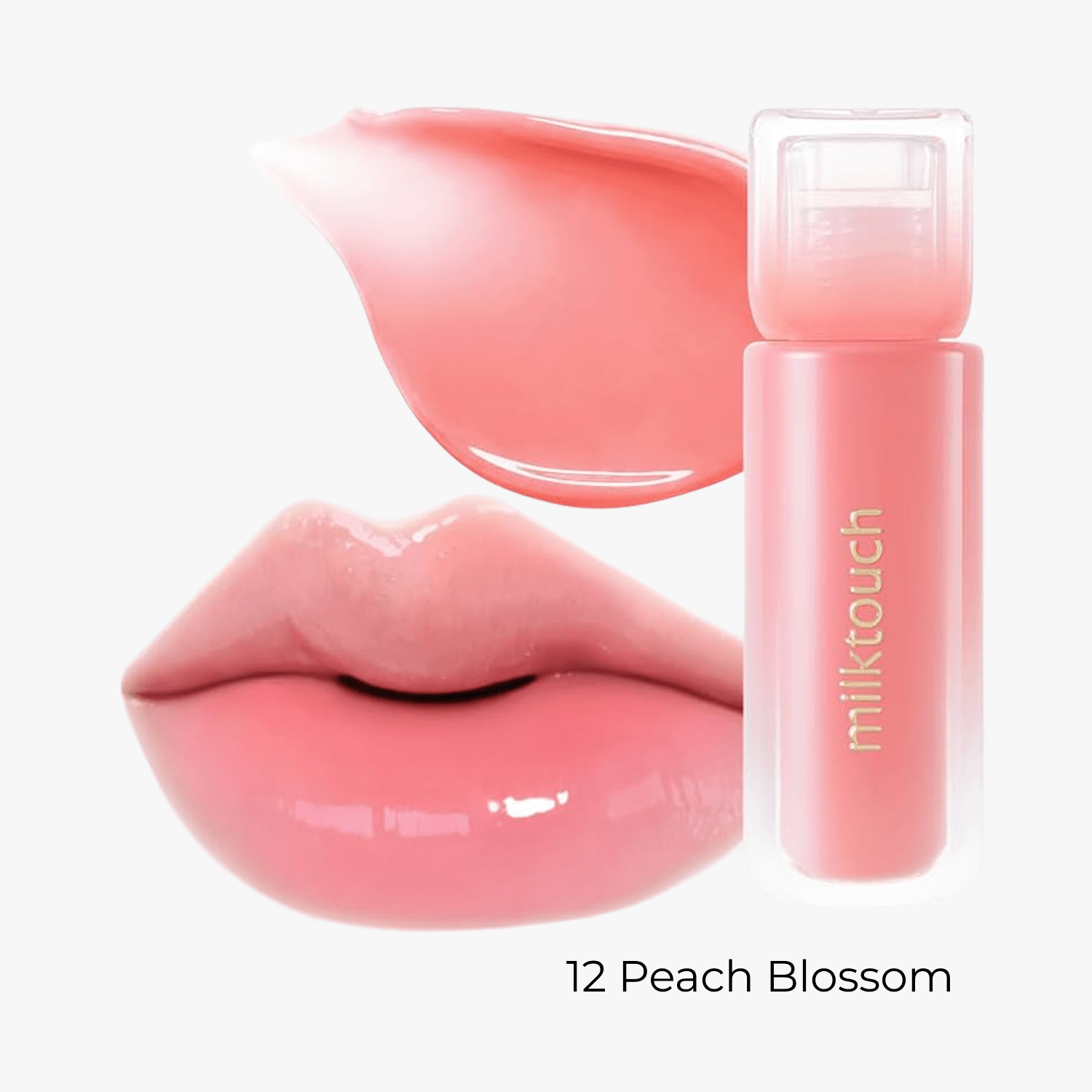 MilkTouch Dew Stain Sheer Lip Gloss (6 Colors) by MilkTouch – Lip Gloss
