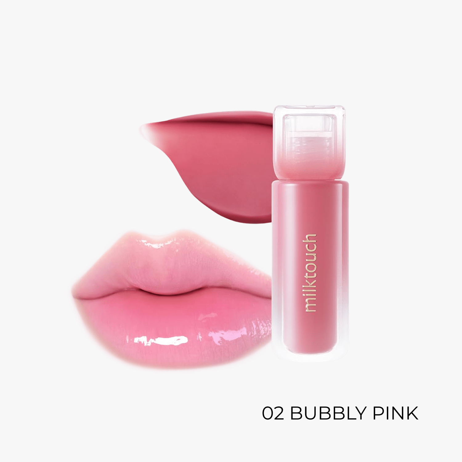 MilkTouch Dew Stain Sheer Lip Gloss 6 Colors by MilkTouch – Lip Gloss