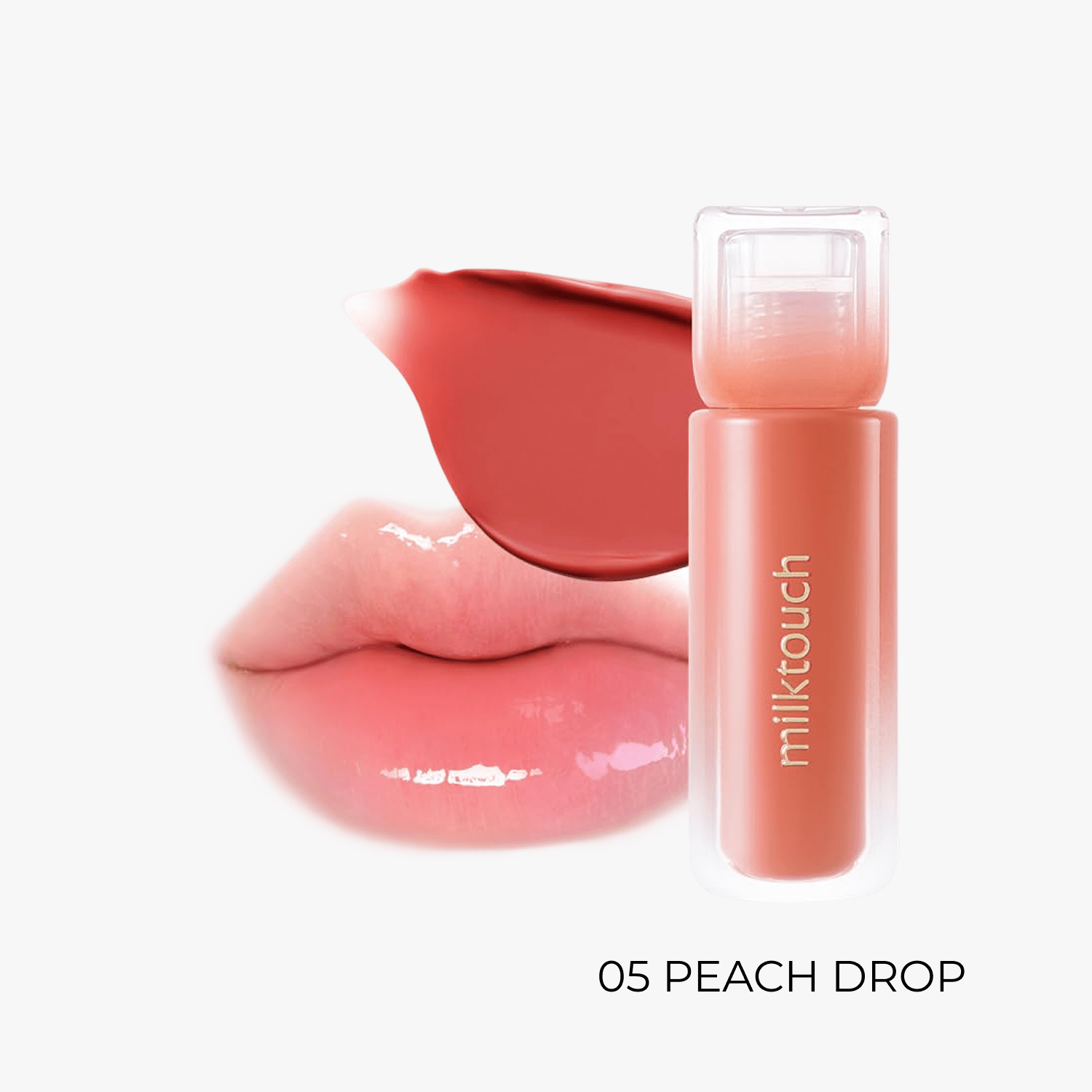MilkTouch Dew Stain Sheer Lip Gloss 6 Colors by MilkTouch – Lip Gloss