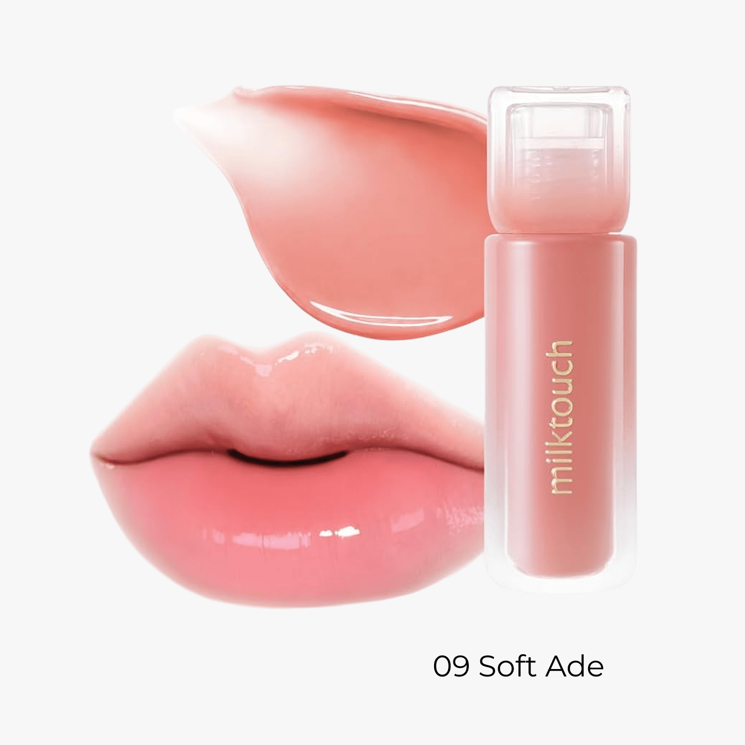 MilkTouch Dew Stain Sheer Lip Gloss (6 Colors) by MilkTouch – Lip Gloss