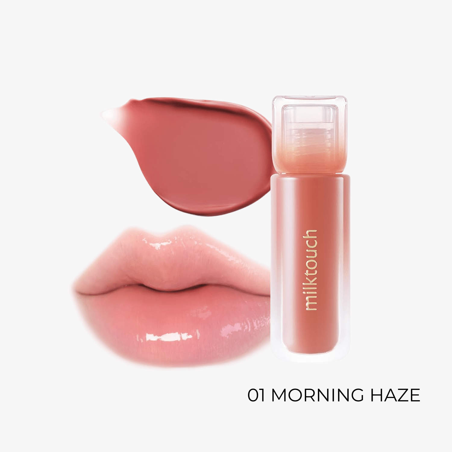 MilkTouch Dew Stain Sheer Lip Gloss 6 Colors by MilkTouch – Lip Gloss