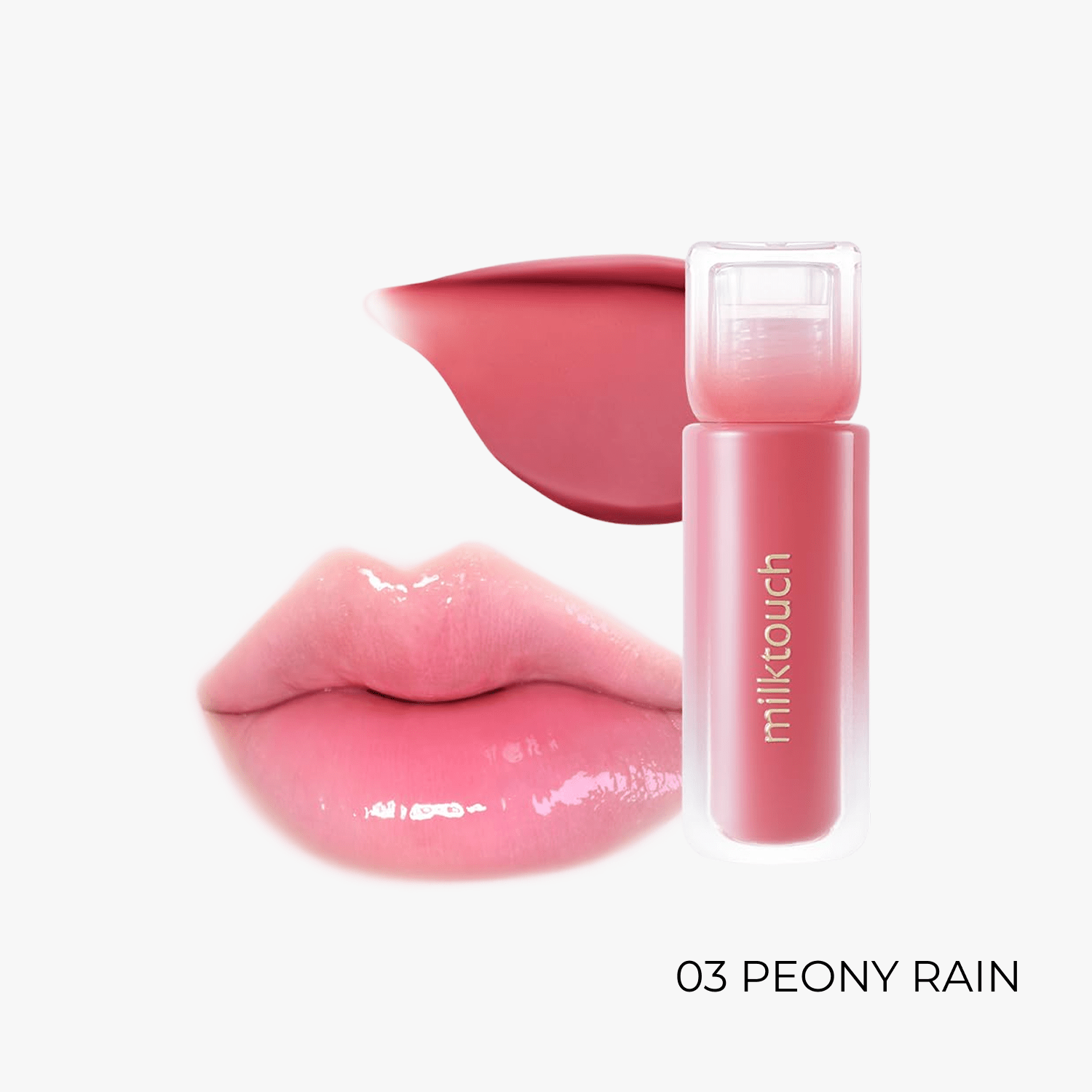 MilkTouch Dew Stain Sheer Lip Gloss 6 Colors by MilkTouch – Lip Gloss