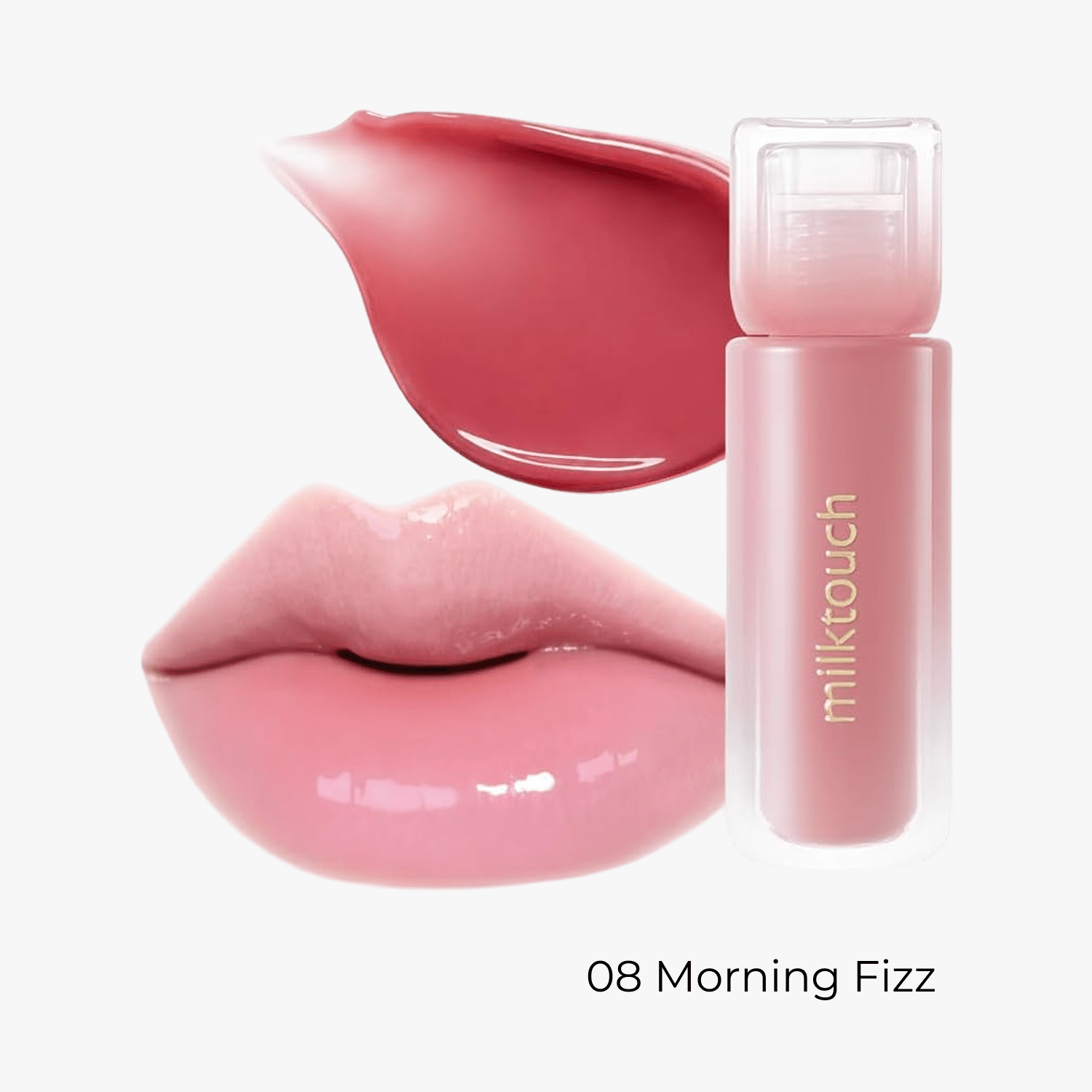 MilkTouch Dew Stain Sheer Lip Gloss (6 Colors) by MilkTouch – Lip Gloss