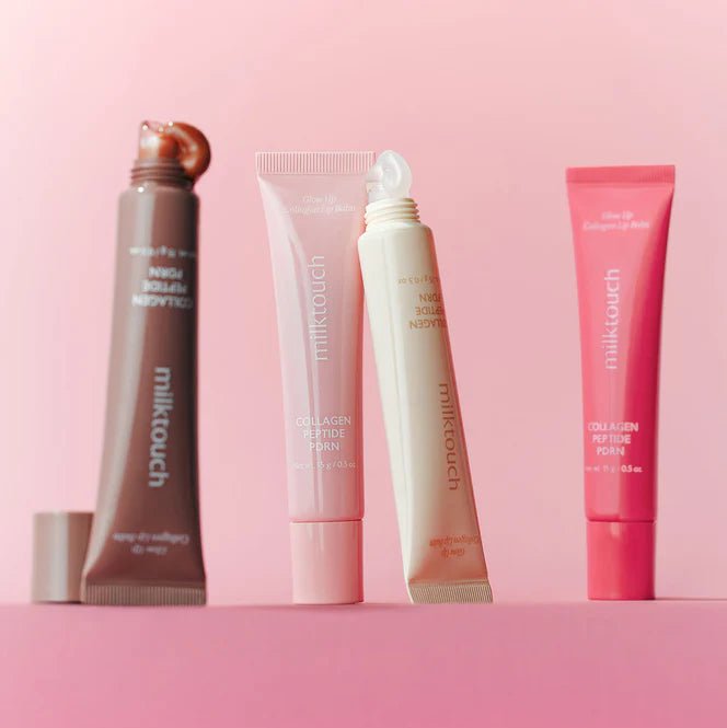 MilkTouch Glow Up Collagen Lip Balm (4 Colors) by MilkTouch – Tinted Lip Balm
