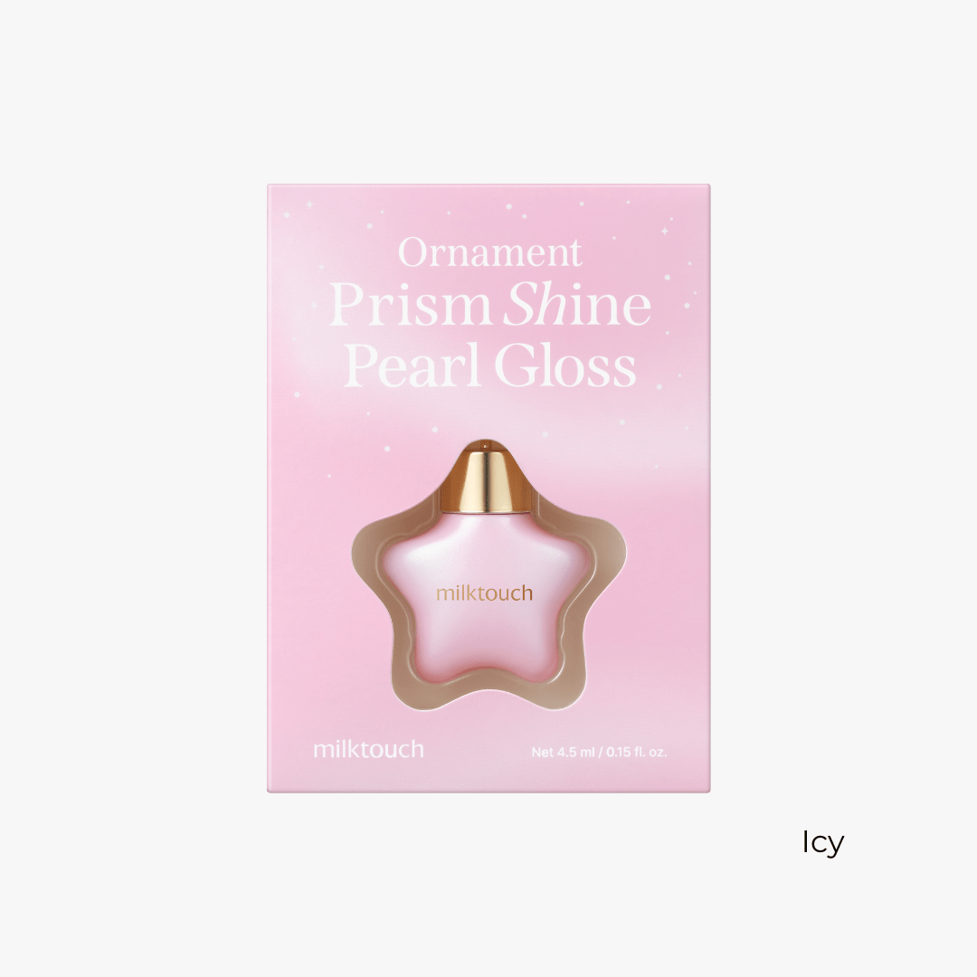 MilkTouch Ornament Prism Shine Pearl Gloss (5 Colors) by MilkTouch – Lip Gloss