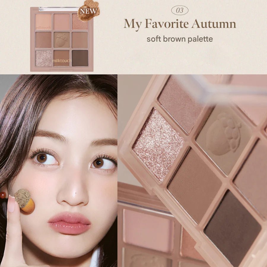 MilkTouch Tone-On Shadow Palette 3styles by MilkTouch – Eye Shadow