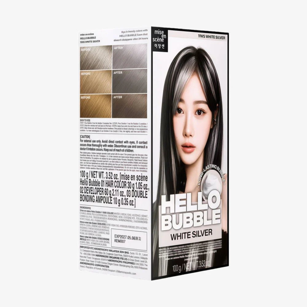 MISE EN SCENE Hello Bubble 11WS White Silver 2025 by Mise En Scene – Hair Color