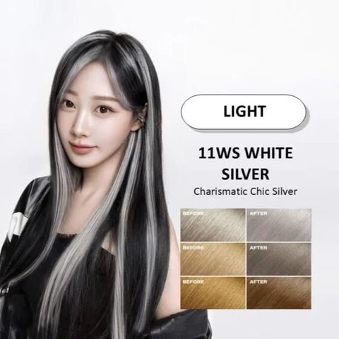 MISE EN SCENE Hello Bubble 11WS White Silver 2025 by Mise En Scene – Hair Color