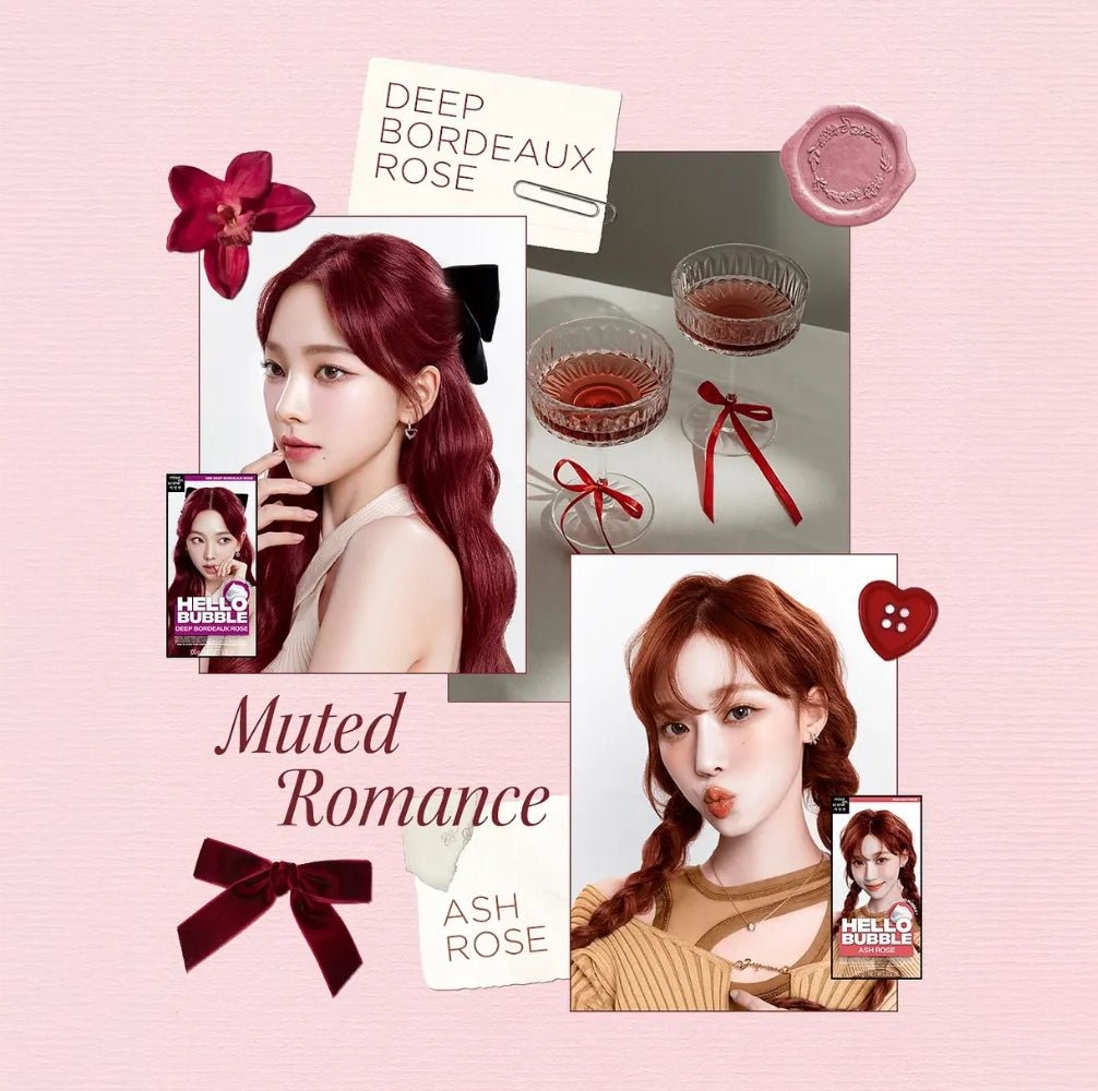 MISE EN SCENE Hello Bubble 7AR Ash Rose 2025 (Winter - Aespa) by Mise En Scene – Hair Color
