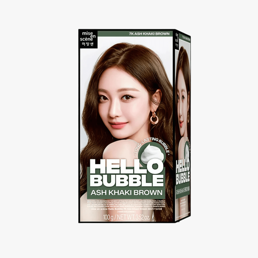 MISE EN SCENE Hello Bubble 7K Ash Khaki Brown 2025 (Aespa - Ningning by Mise En Scene – Hair Color