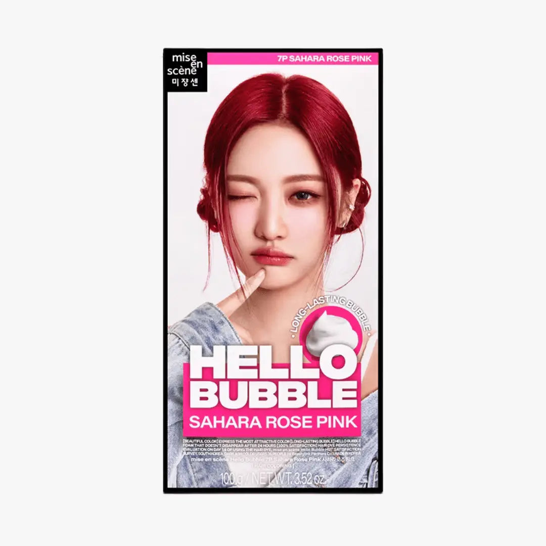 MISE EN SCENE Hello Bubble 7P Sahara Rose Pink 2025 (NingNing - Aespa） by Mise En Scene – Hair Color