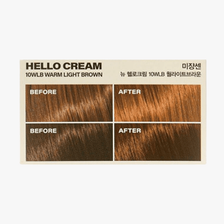 MISE EN SCENE Hello Cream 10WLB Warm Light Brown 2025 120g by Mise En Scene – Hair Color photo