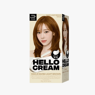 MISE EN SCENE Hello Cream 10WLB Warm Light Brown 2025 120g by Mise En Scene – Hair Color photo