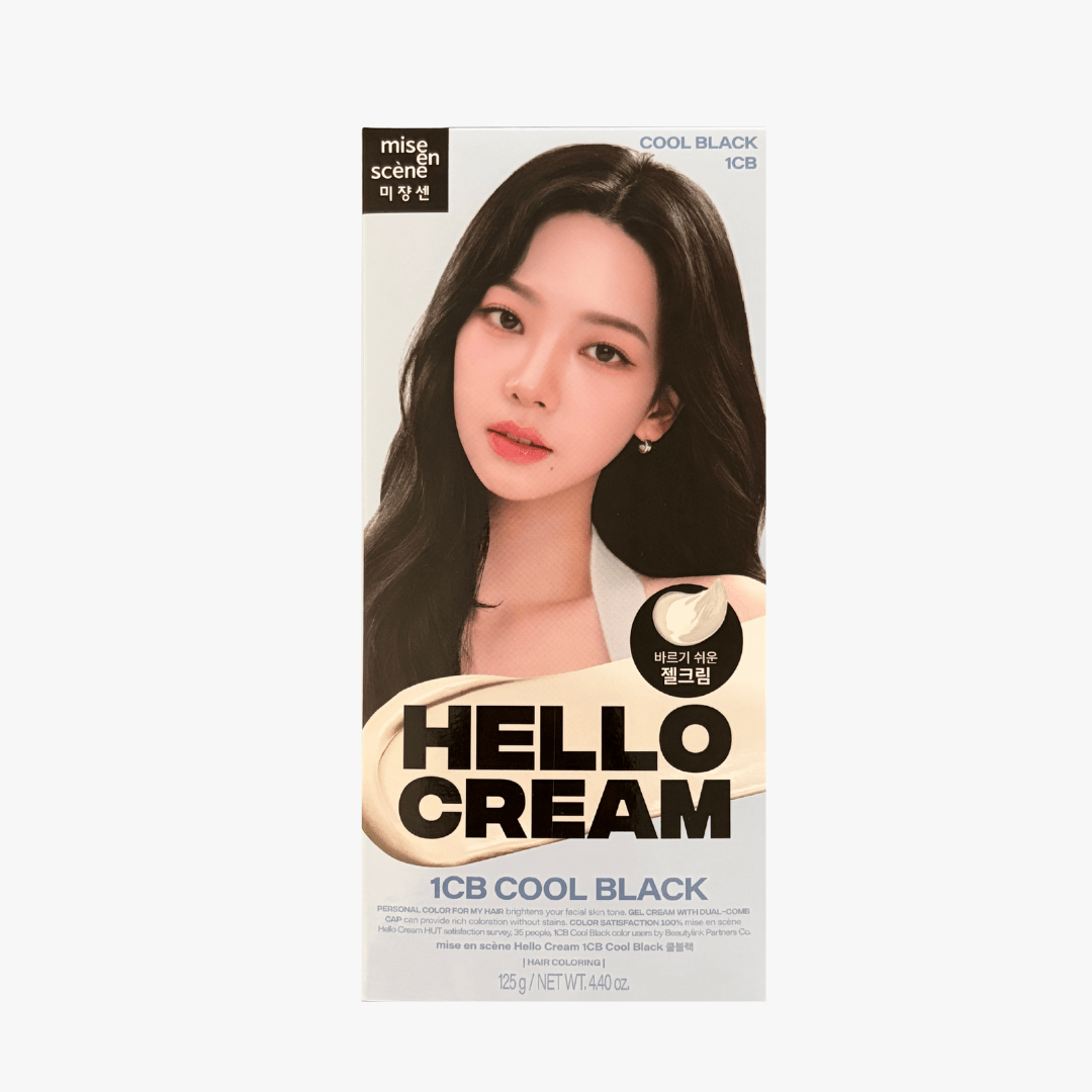 MISE EN SCENE Hello Cream 1CB Cool Black 2025 100g by Mise En Scene – Hair Color