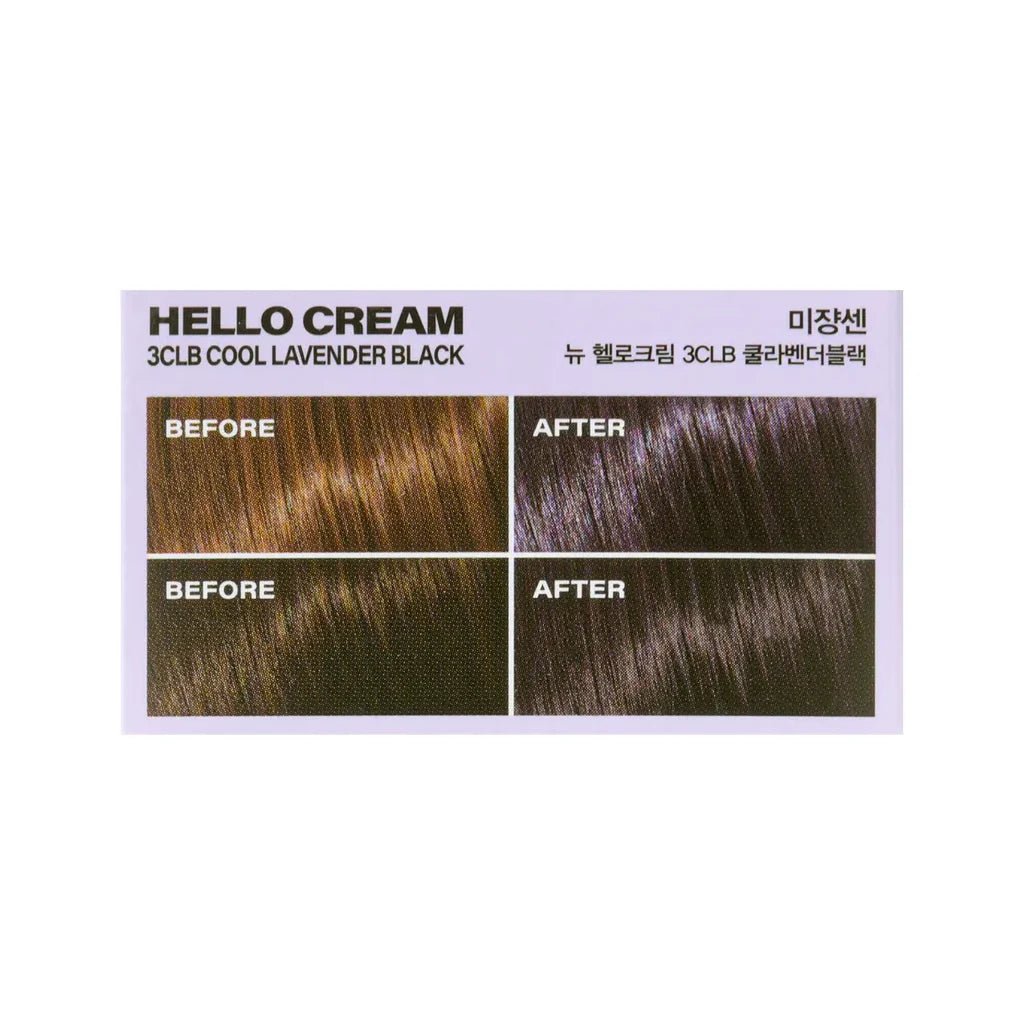 MISE EN SCENE Hello Cream 3CLB Cool Lavender Black 2025 100g by Mise En Scene – Hair Color