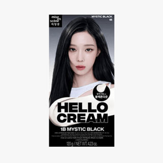 MISE EN SCENE Hello Cream Double Cover 1MB Mystic Black 120g by Mise En Scene – Hair Color photo