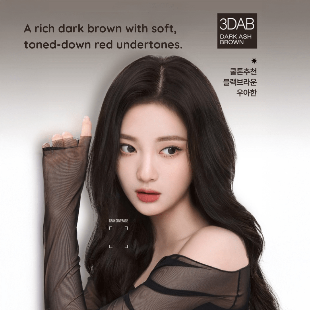 MISE EN SCENE Hello Cream Double Cover 7AB ASH BROWN 120g by Mise En Scene – Hair Color