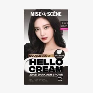 MISE EN SCENE Hello Cream Double Cover 7AB ASH BROWN 120g by Mise En Scene – Hair Color photo