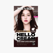 MISE EN SCENE Hello Cream Double Cover Grey Cover Hair Dye 4DCB Deep Choco Brown by Mise En Scene – Hair Color