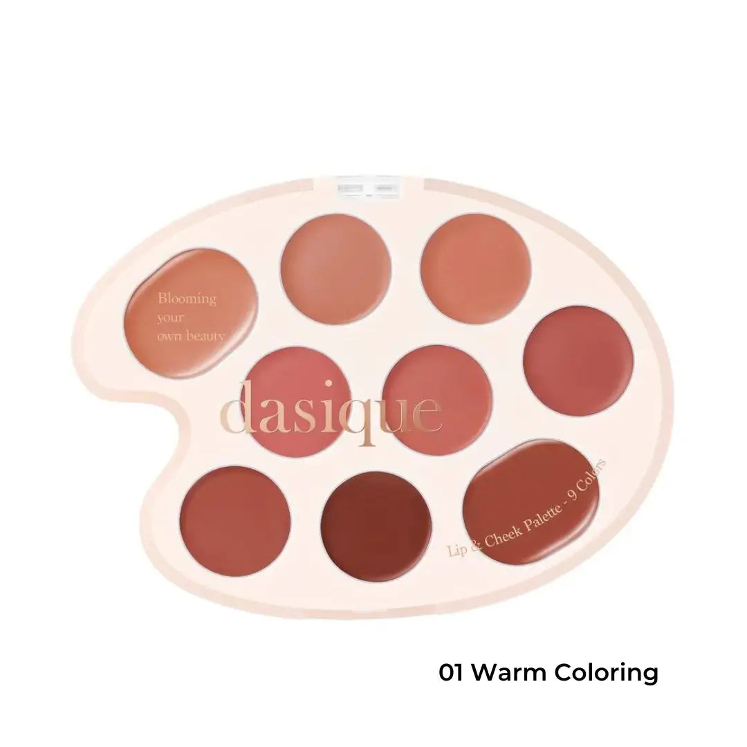Dasique Mood Painting Lip & Cheek Palette 6g by Dasique – Lip & Cheek Balm