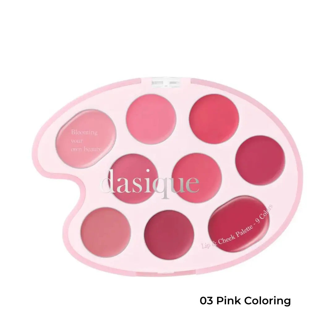 Dasique Mood Painting Lip & Cheek Palette 6g by Dasique – Lip & Cheek Balm