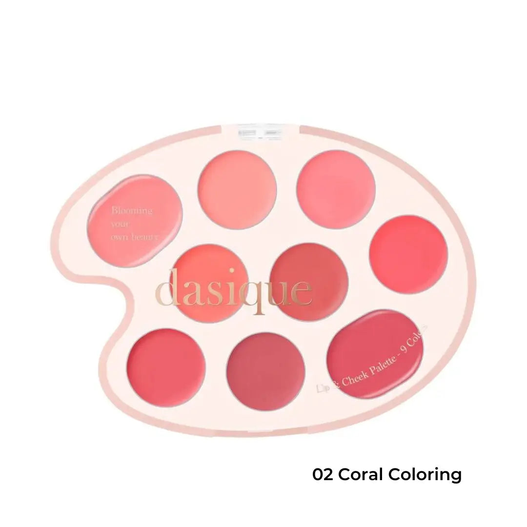 Dasique Mood Painting Lip & Cheek Palette 6g by Dasique – Lip & Cheek Balm
