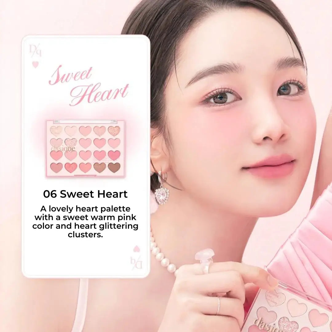 Dasique Mood Shadow Palette Sweet Heart Collection (2 Types) by Dasique – Eye Shadow