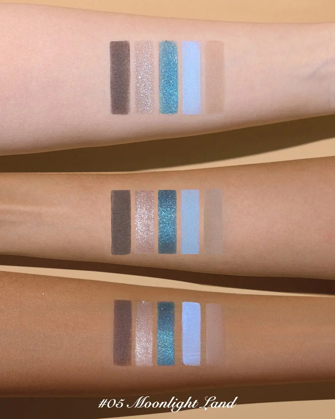 Flower Knows Moonlight Mermaid Five - Color Jewelry Eyeshadow Palette 05 by Flower Knows – Eye Shadow