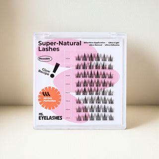 Ms.Lashes Cluster Lashes - Super Light - Kiokii and | Kiokii and...