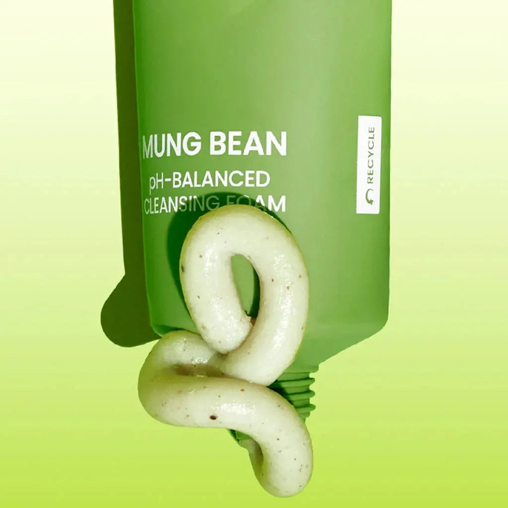 Beplain Mung Bean PH Balanced Cleansing Foam 80ml by Beplain – Facial Cleanser