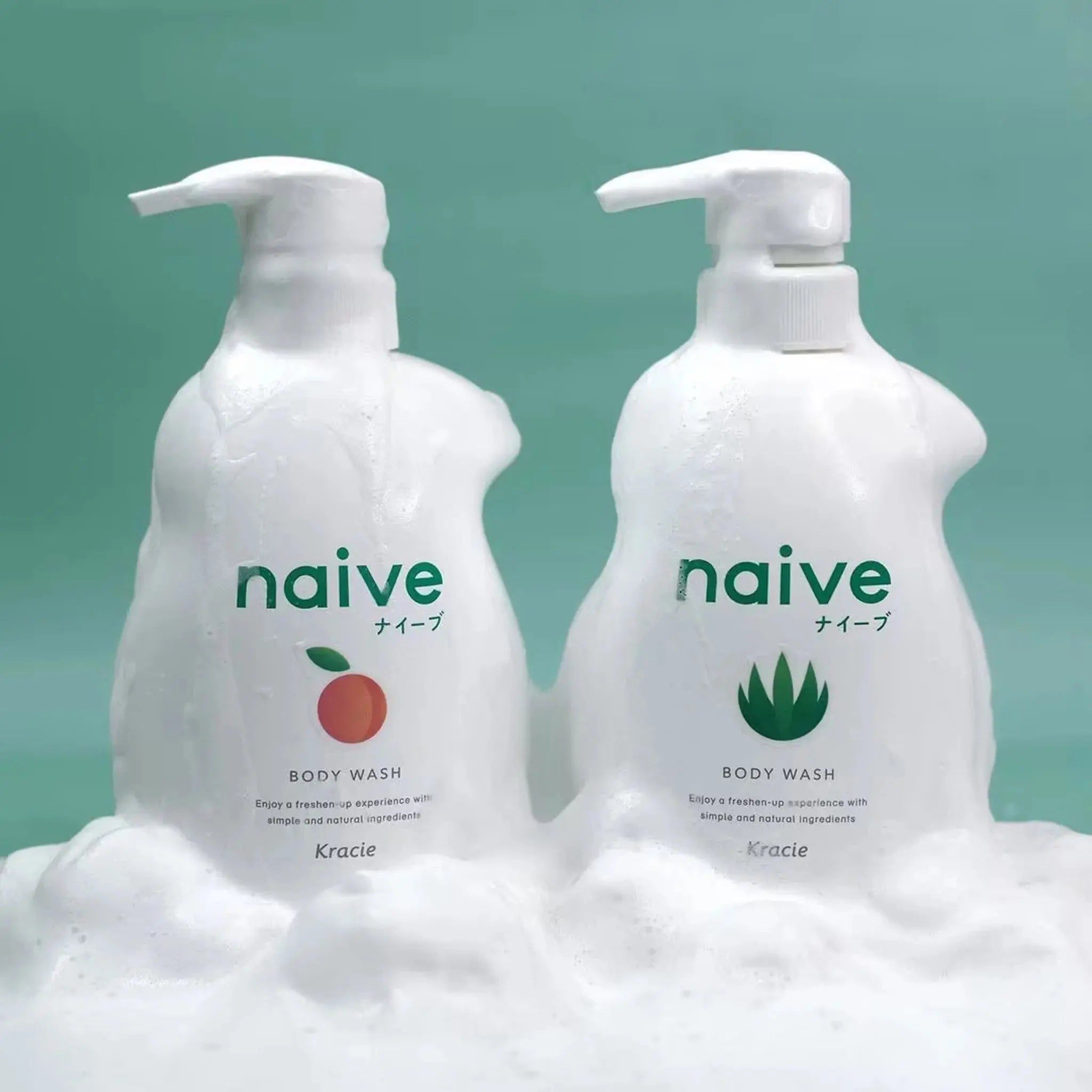 Naive Body Soap 530ml (3 Scents) by Kracie – Body Wash