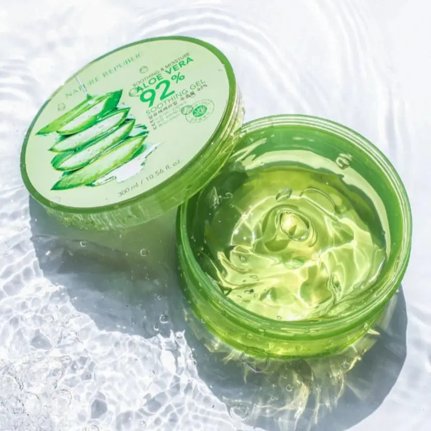 Nature Republic Aloe 92% Soothing Gel 300ml by Nature Republic – Gel Moisturizer