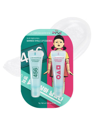 [NETFLIX] BRING GREEN Bamboo Hyalu Lip Essence Double Set (11g x 2) - Bring Green | Kiokii and...