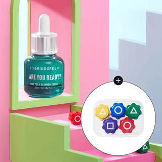 [NETFLIX] BRINGGREEN Zinc Teca Blemish Serum 25ml Set (+A Set of Jackstones) - Bring Green | Kiokii and...