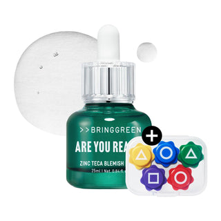 [NETFLIX] BRINGGREEN Zinc Teca Blemish Serum 25ml Set (+A Set of Jackstones) - Bring Green | Kiokii and...