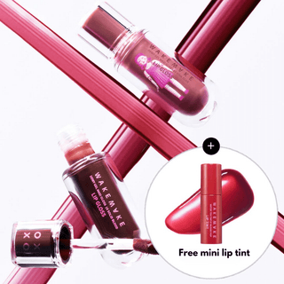 [NETFLIX] WAKEMAKE Dewy Gel Maxi Gloss Squid Game Set 2 Shades + (Free Lip Tint) - Wakemake | Kiokii and...