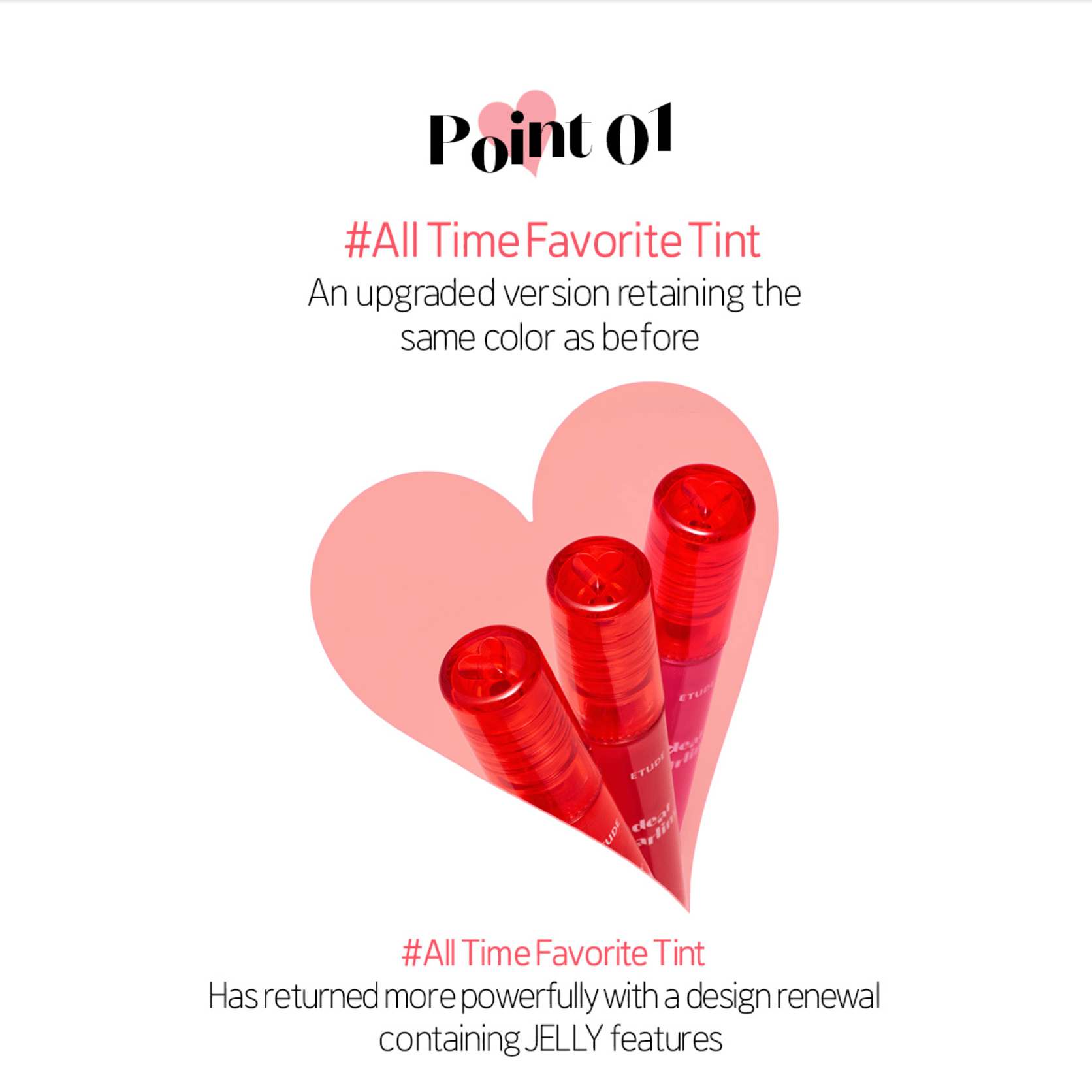 ETUDE HOUSE Dear Darling Water Gel Tint 5g (8 Colors) by Etude House – Lip Tint & Stain
