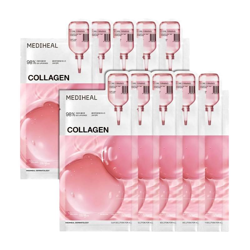 MEDIHEAL Collagen Essential Mask Core Firming (10pcs) by Mediheal – Sheet Mask