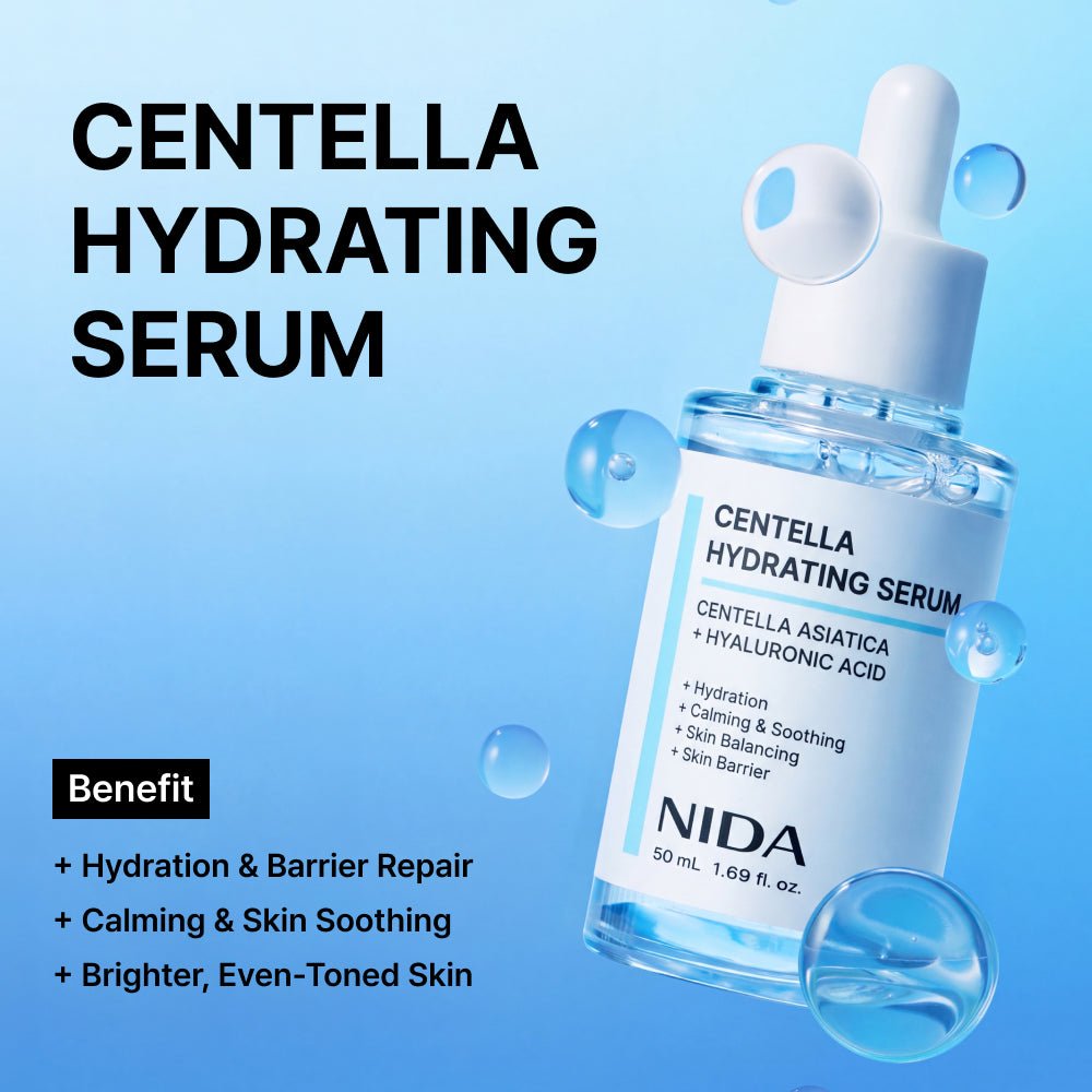 NIDA Centella Hydrating Serum 50ml by NIDA – Serum & Ampoule