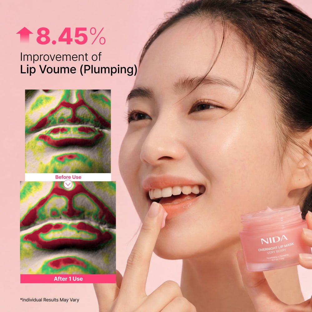 NIDA Overnight Lip Mask Very Berry 20g by NIDA – Lip Treatment